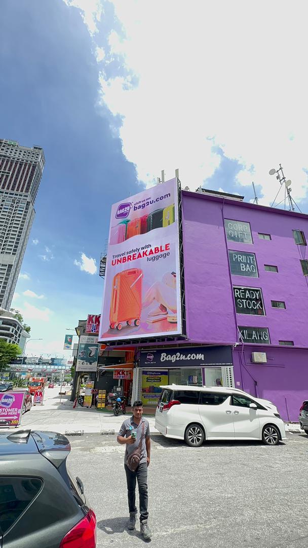 Bag2u outdoor LED screen