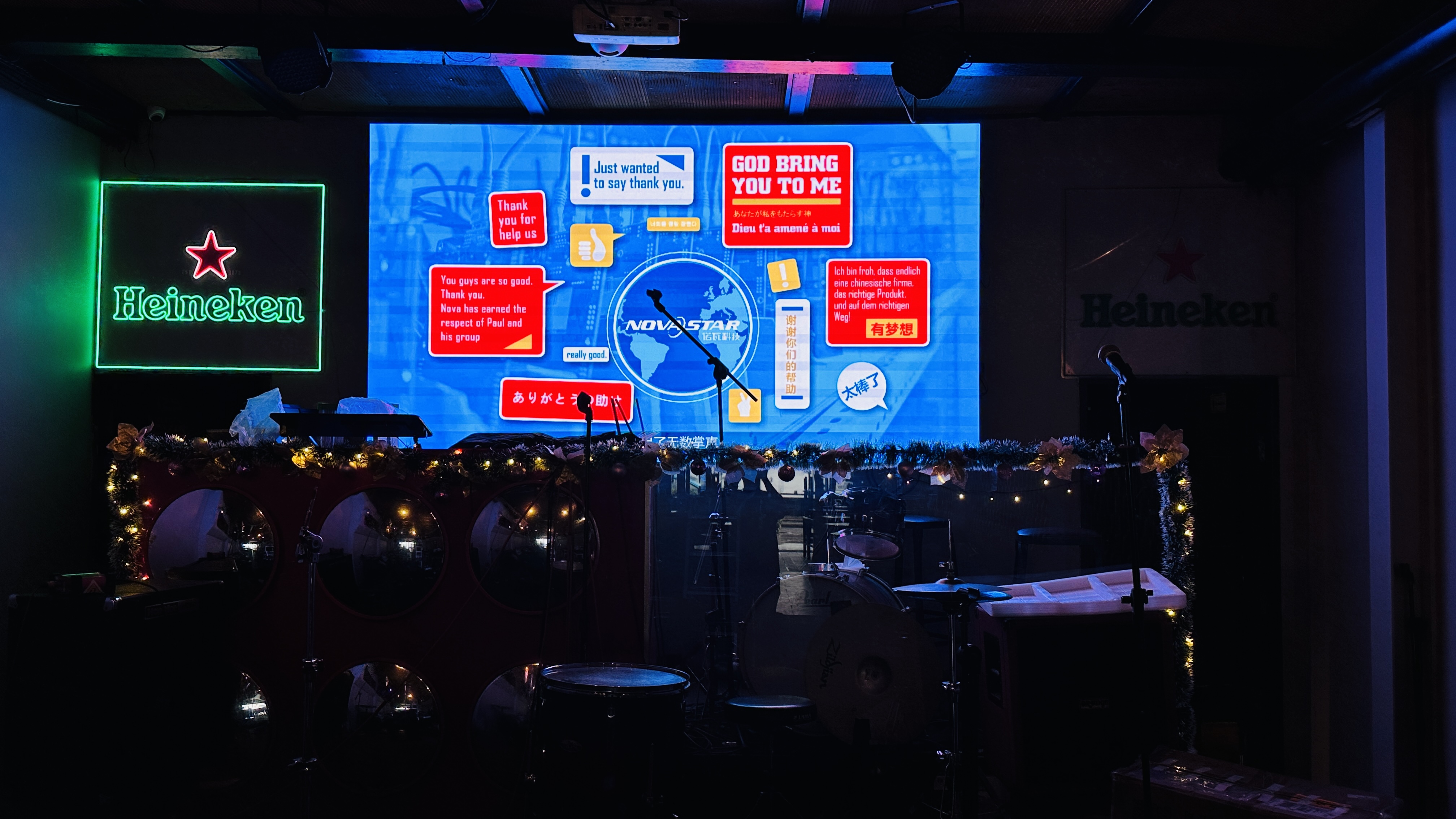 Fire & Ice Club Bukit Bintang indoor LED screen