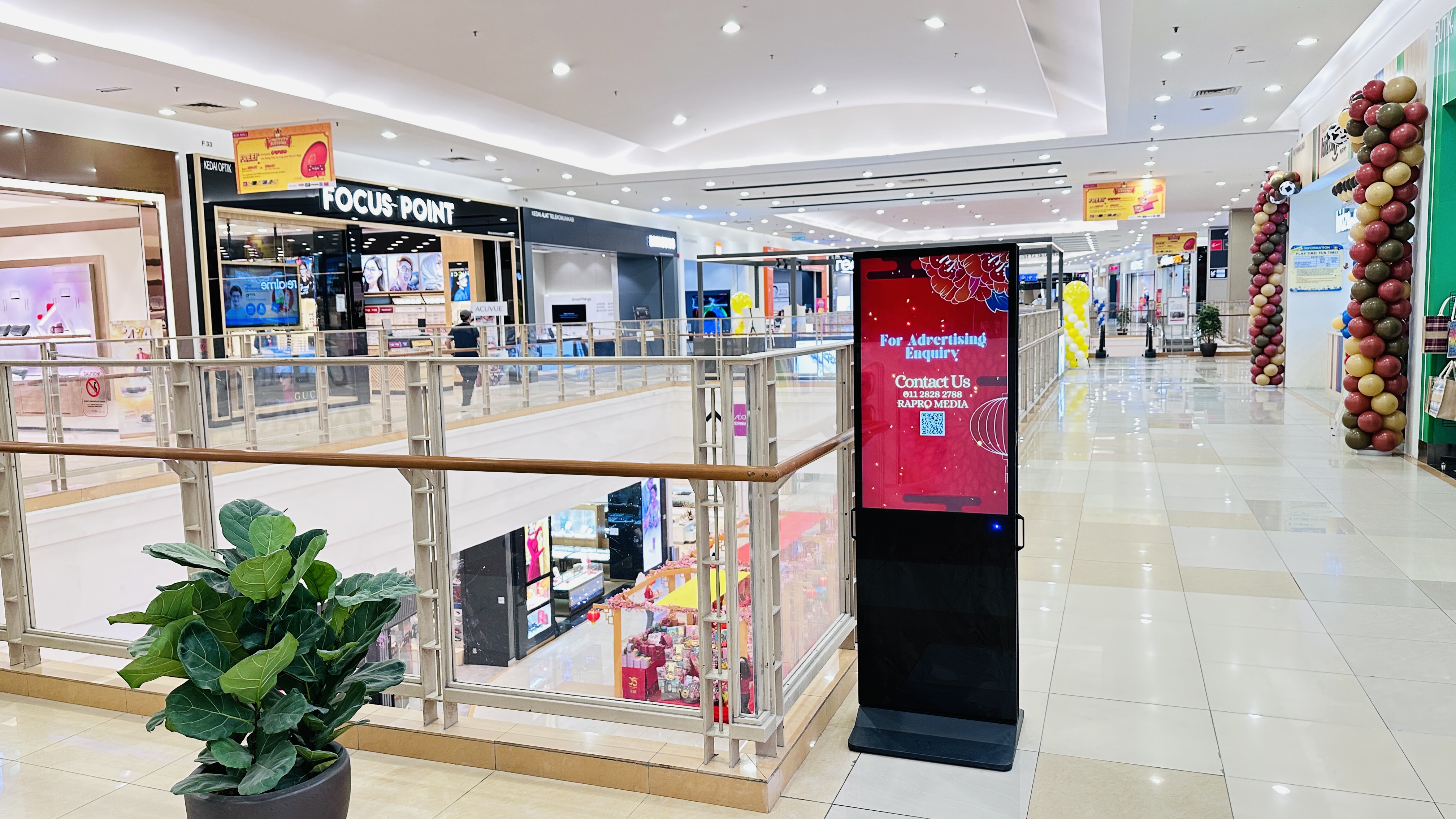 Aeon Cheras Selatan double sided digital standee display